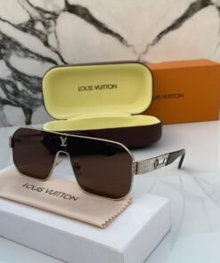 Branded LV 129 silver brown  Sunglasses (With Original Kit)