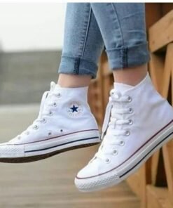Branded All Star White High Ankle Sneakers