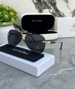 Branded Benz Sunglasses Black Shaded (With Original Kit)