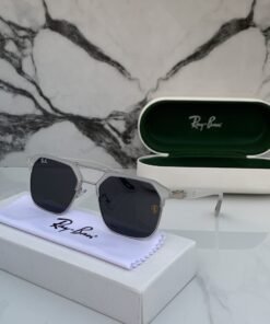 Branded  RB White Black Sunglasses (With Original Kit)