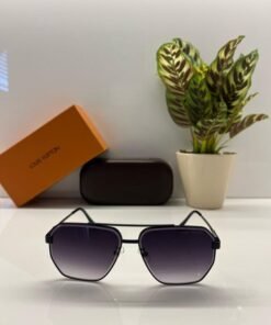 Branded Lv All Black Sunglasses EW (With Original Kit)