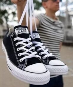Branded All Star Black and White Sneakers
