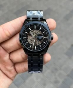 TISSOT 1853 AUTOMATIC PRIMIUM QUALITY FULL BLACK METAL WATCH'