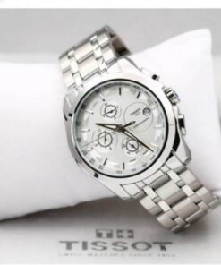TISSOT 1853 PRIMIUM QUALITY FULL SILVER METAL WATCH'