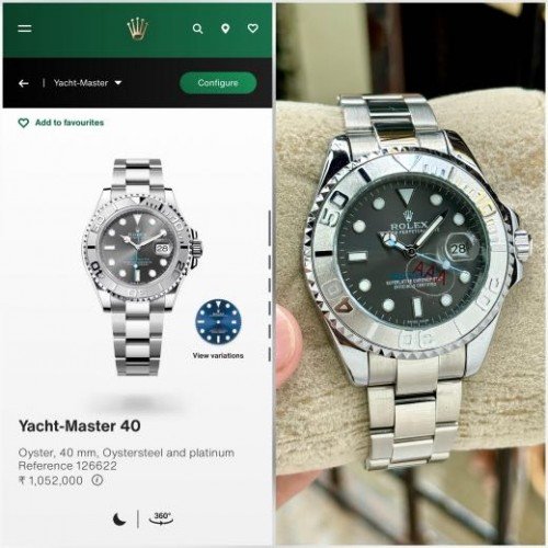 ROLEX OYSTER PREPTUAL YATCH MASTER NEW EDITION