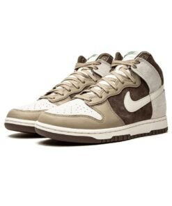 Nike Dunk High Light Chocolate