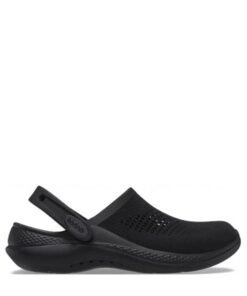 CROCS LITERIDE 360 FULL BLACK TOP QUALITY