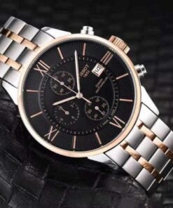 TISSOT 1853 CHEMIN PREMIUM WATCH DUAL TON BLACK