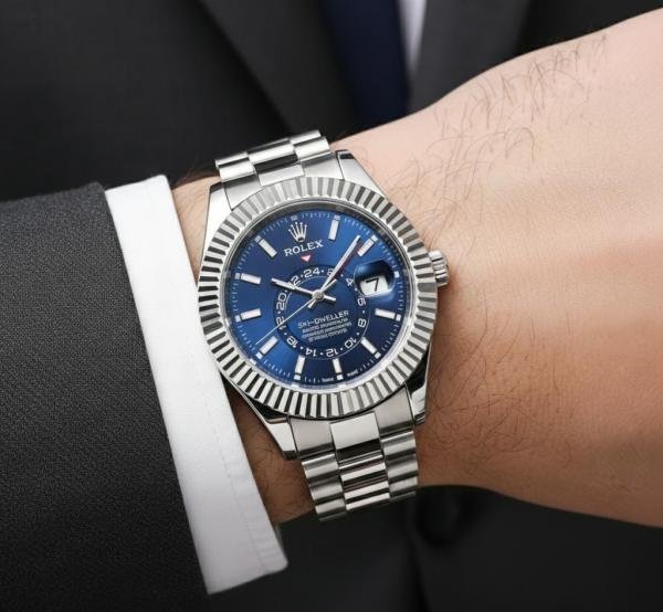 ROLEX SKY DEWLLER QURTAZ MACHIN