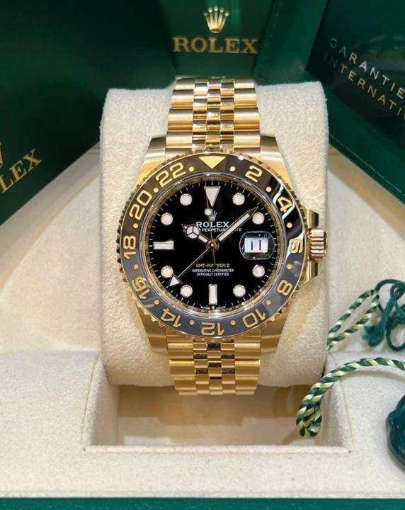 ROLEX GMT MASTER PREMIUM QURTAZ MACHIN WATCH