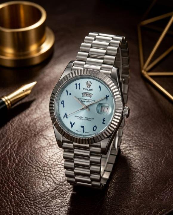 ROLEX DAY DATE ARABIC QURTAZ MACHIN